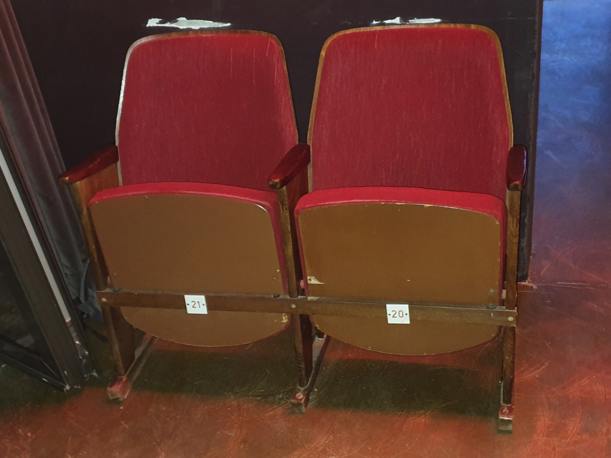 Cinema chairs TON - two-seater