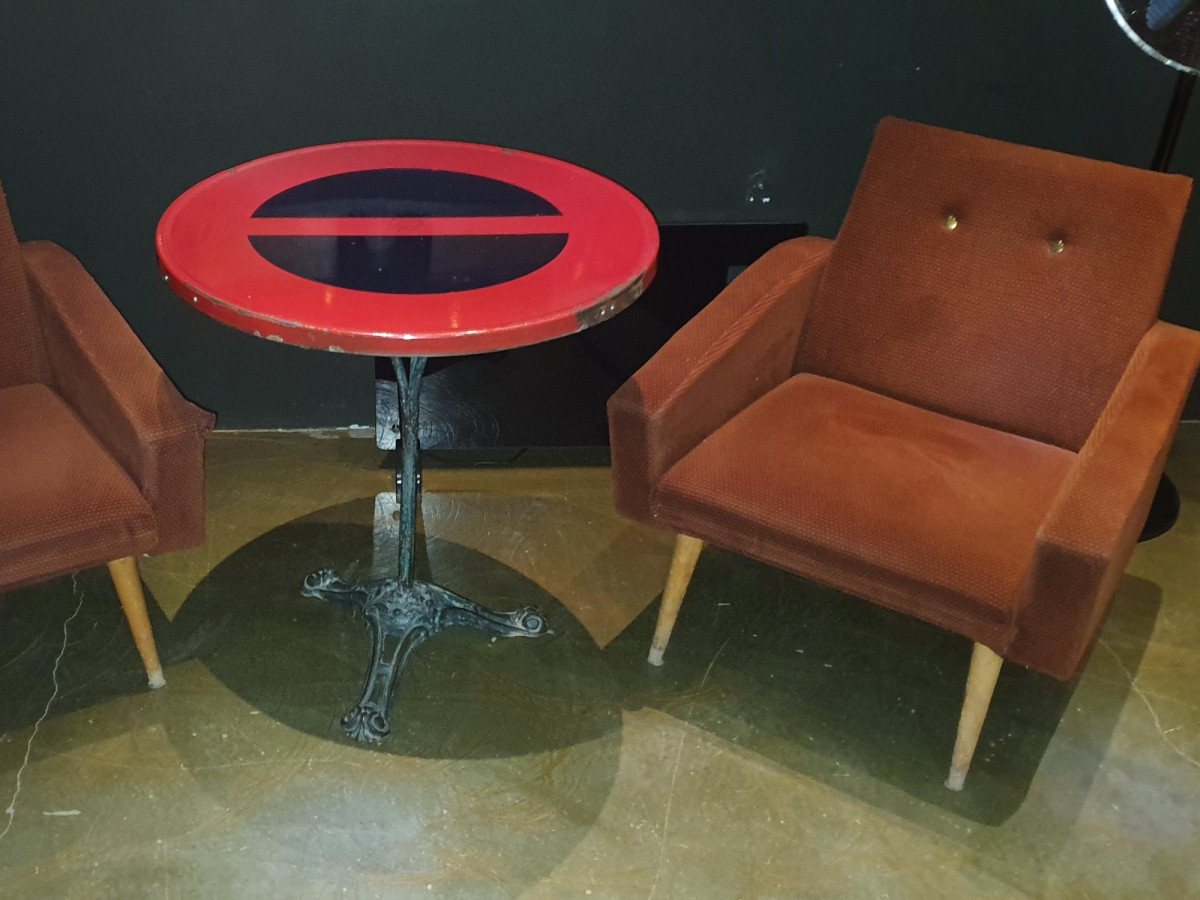 retro armchair Brussels