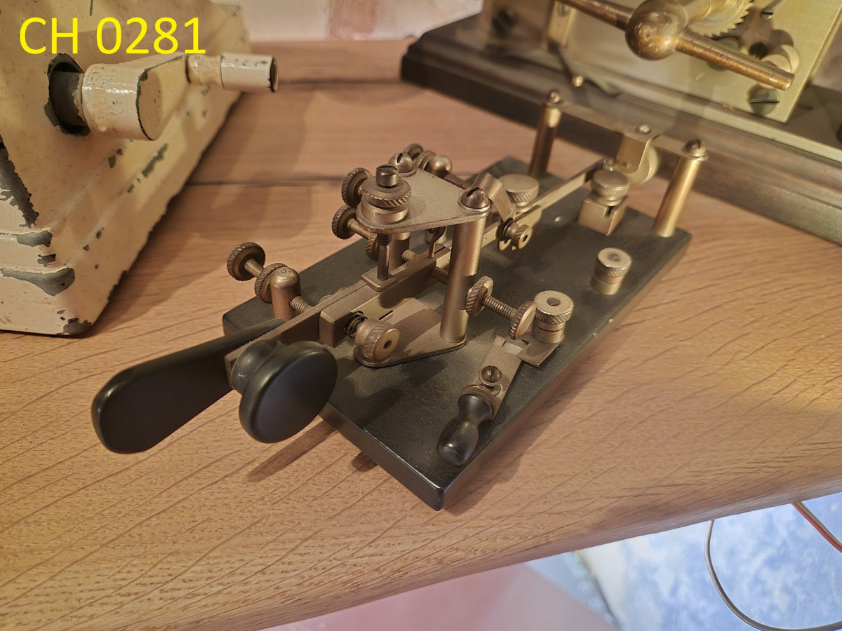 double-acting telegraph key