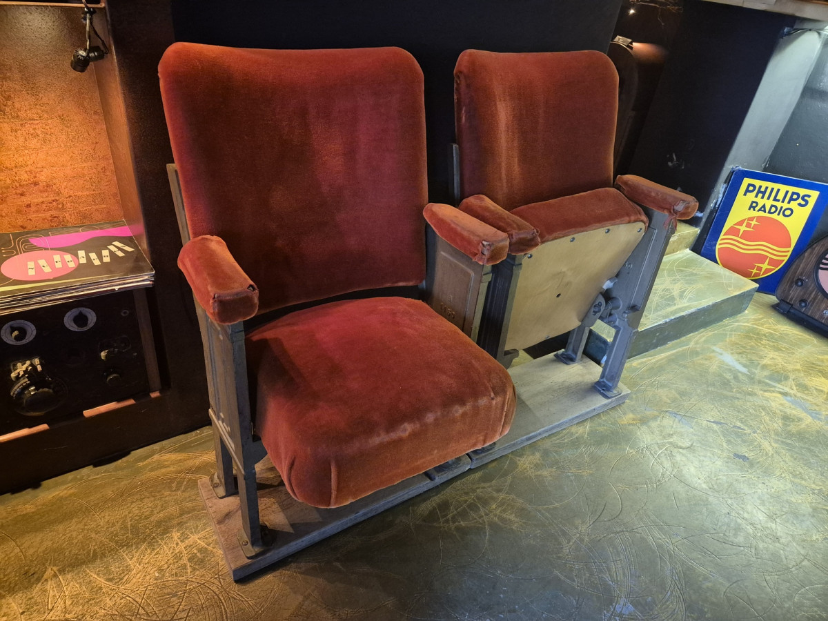 theater chairs - two-seater