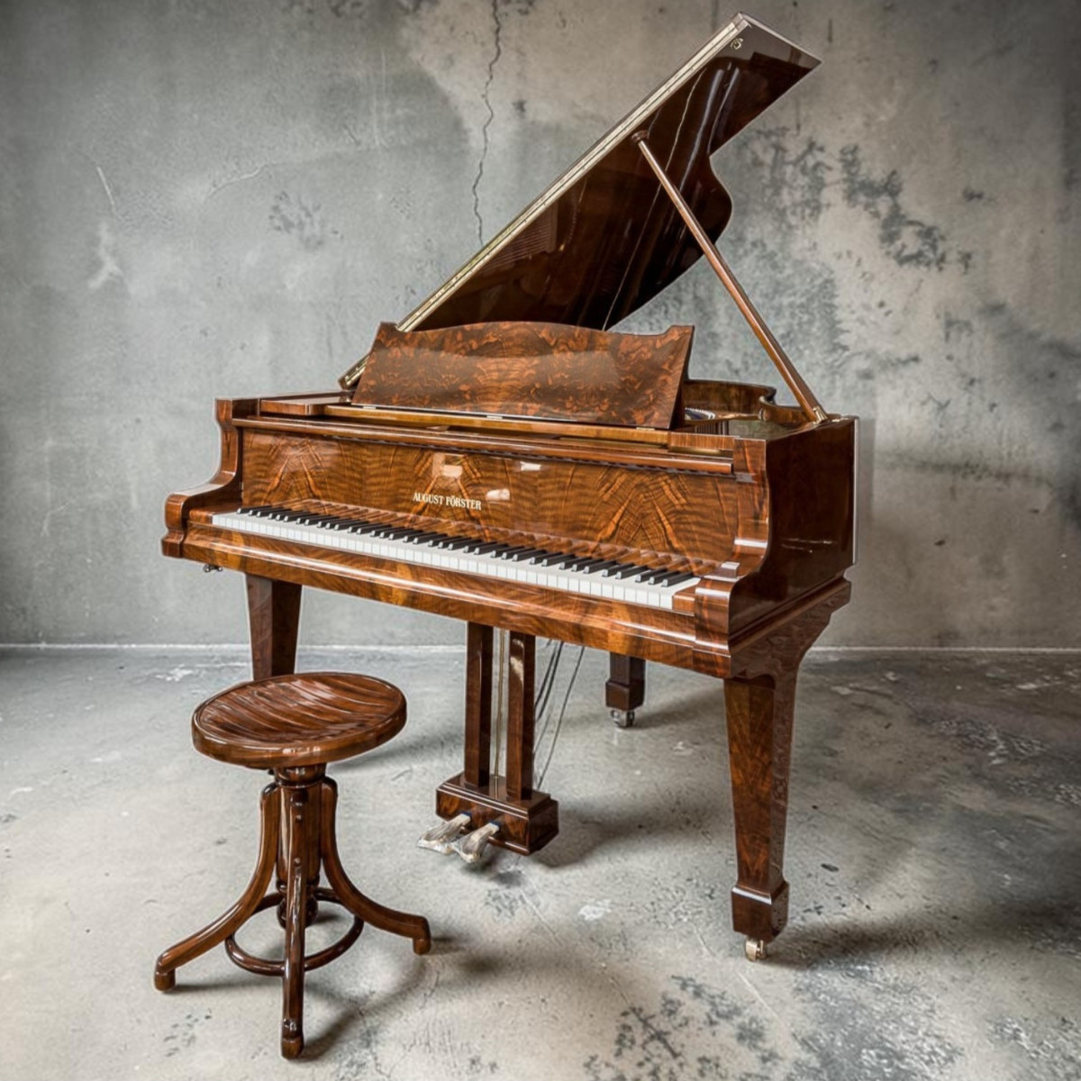 piano August Förster IV