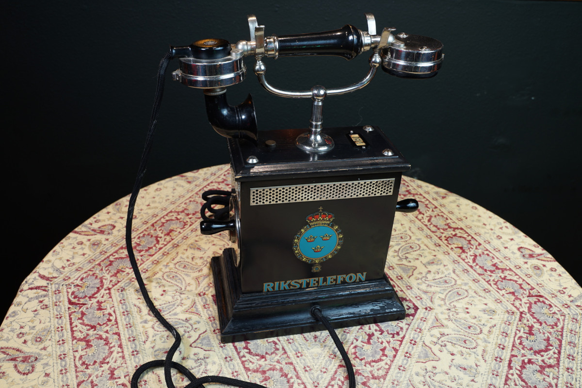 Rikstelefon - Public postal telephone