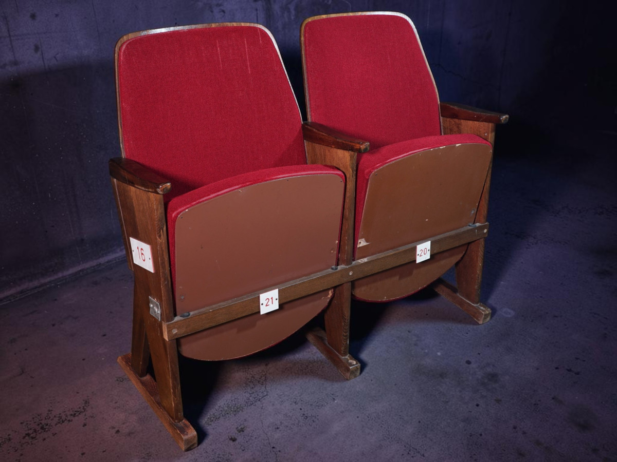 cinema chairs TON - two-seater