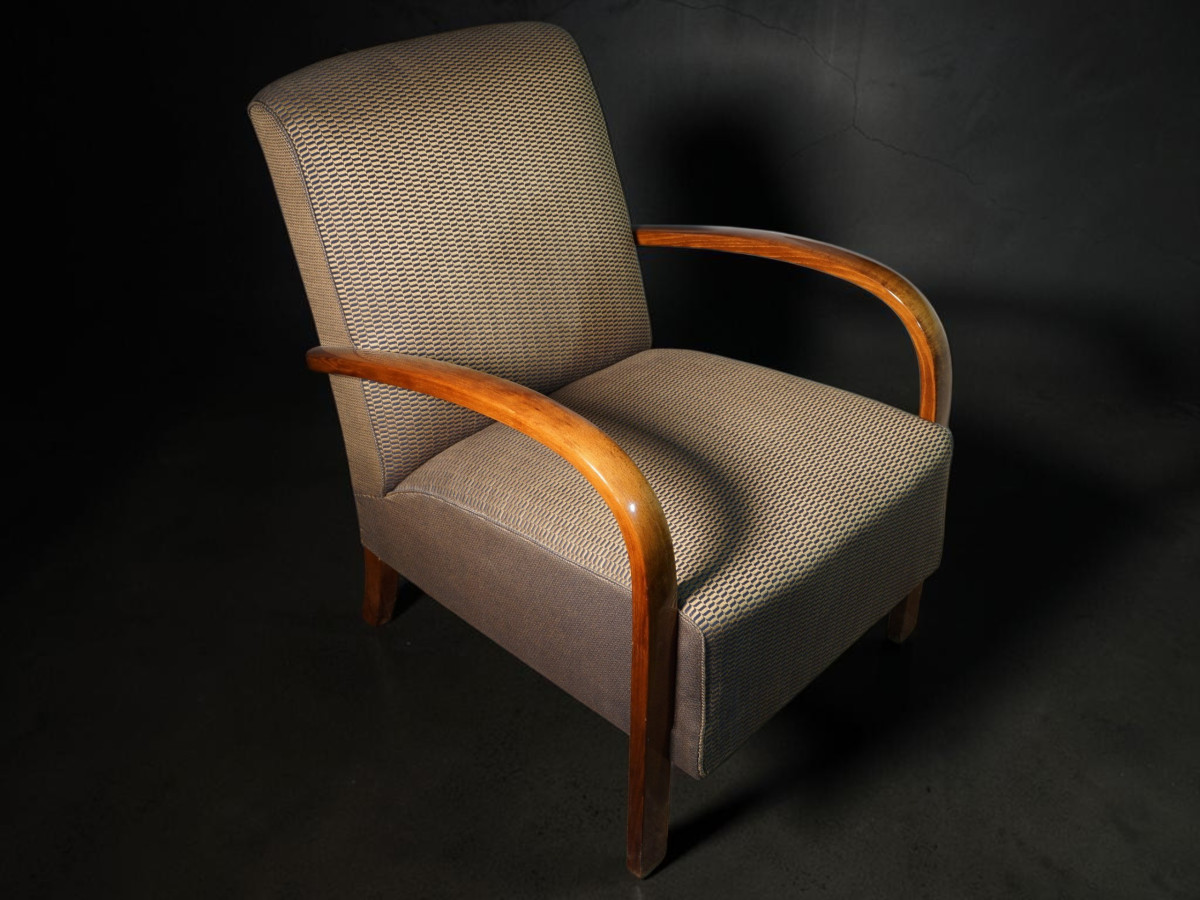 armchairs Jindřich Halabala H213